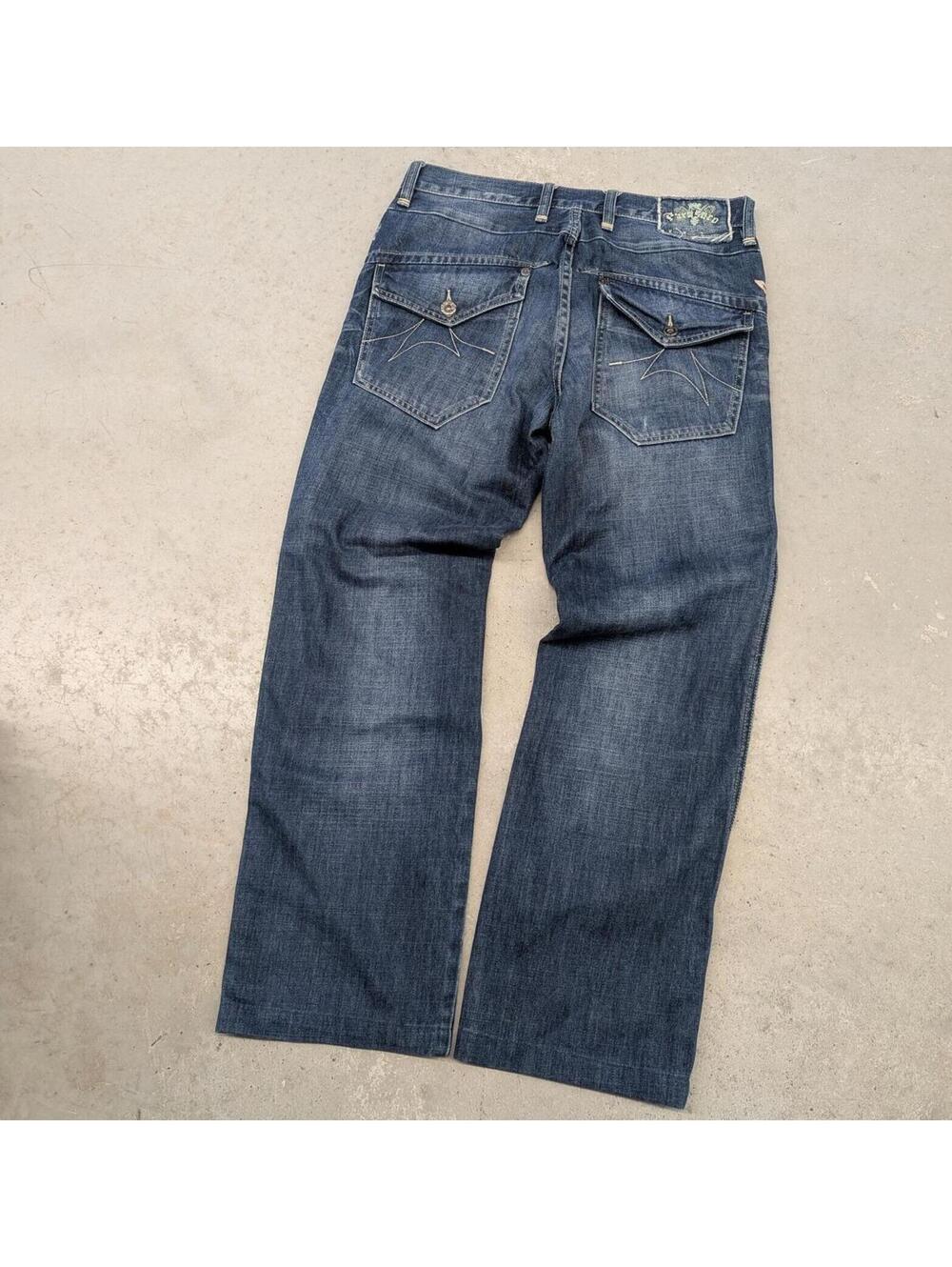 Y2K Parasuco Denim Legend Brasco Fit Washed Blue Jeans